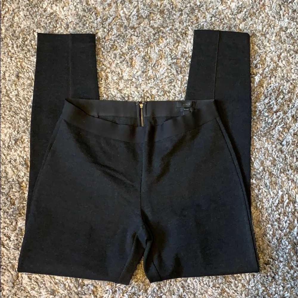 J Crew dark gray Pixie pants.